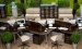 Мебель для офиса серии «Лайт» компании «Эдем» в популярном цвете «Венге»